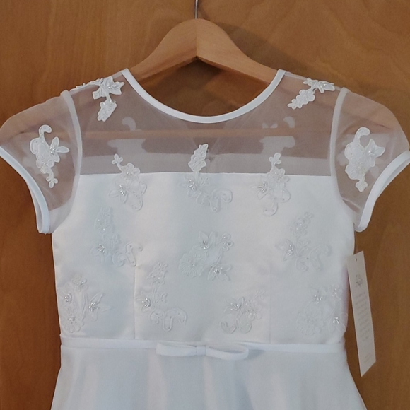 FIRST COMMUNION/FLOWER GIRL DRESS STYLE #321 - Picture 2 of 3